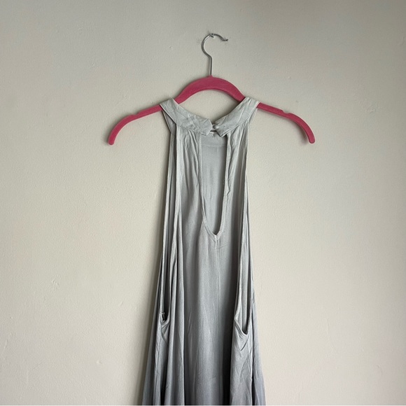 Mona B / Gray Ombré High Low Flowy Dress - Picture 7 of 11